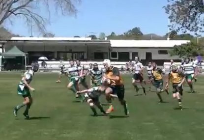 Try-scoring machine humiliates defence with long range beaut