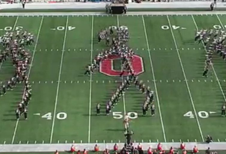 College football team's marching band steals the show