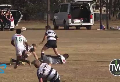 Exquisite play down the blind side for exceptional try