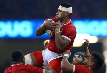Wales run in seven tries to crush Tonga