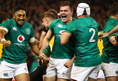 Coming for the cup? Irish knock off New Zealand 16-9