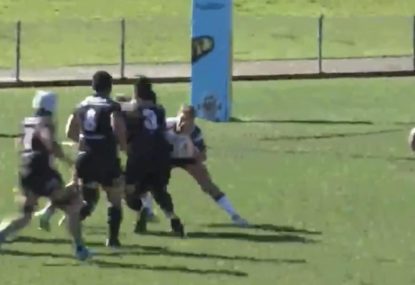 Prop gets absolutely rocked by humongous impact