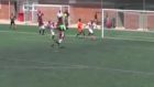 Striker sticks it to chaotic defenders with a cheeky rabona goal