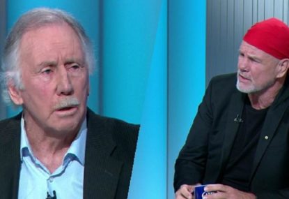 Ian Chappell lines up Peter FitzSimons with savage sledge