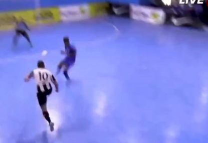 One of the fastest counter-attacks you'll ever see in futsal