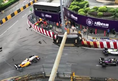 F3 driver lucky to be alive after astonishing accident
