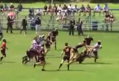 Flanker beats defender after defender in run of the year contender!