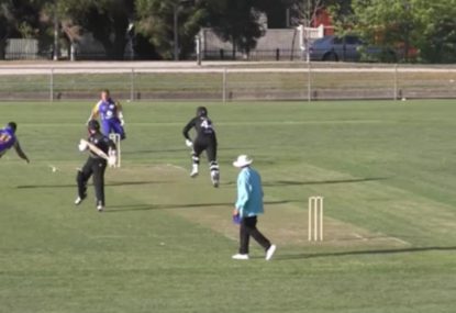 Team left spewing after bowler's sensational run out gets controversially denied