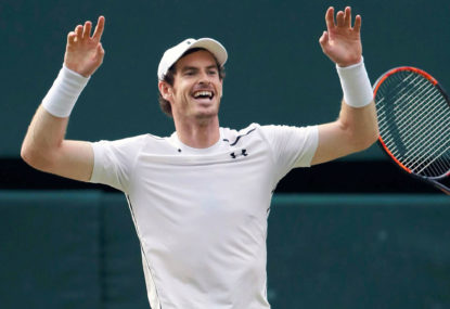 Andy Murray: Courage personified