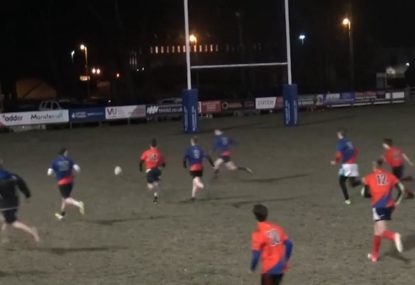 Sensational triple-kick through try goes begging in painful fashion