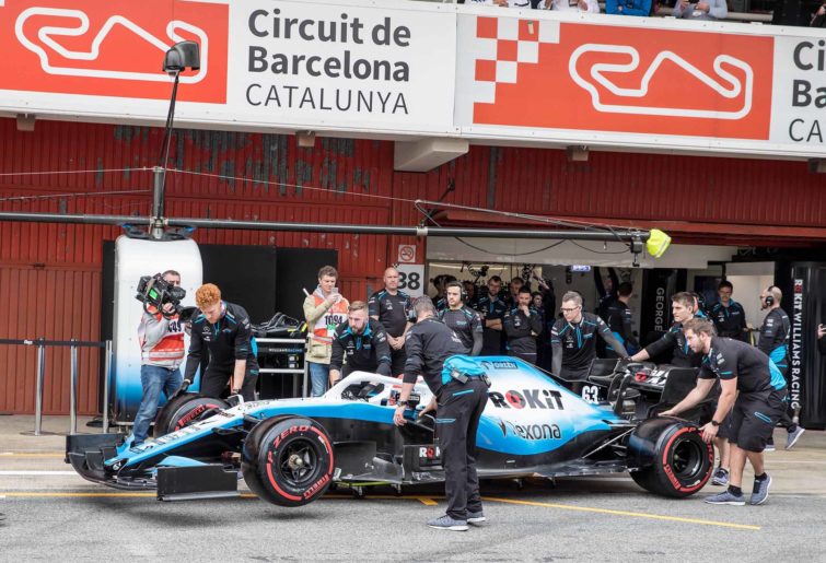 Williams racing motorsport Catalonia Grand Prix