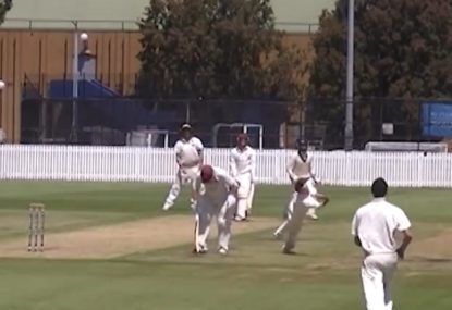 This catch of the year contender is a certified cricket-AFL crossover