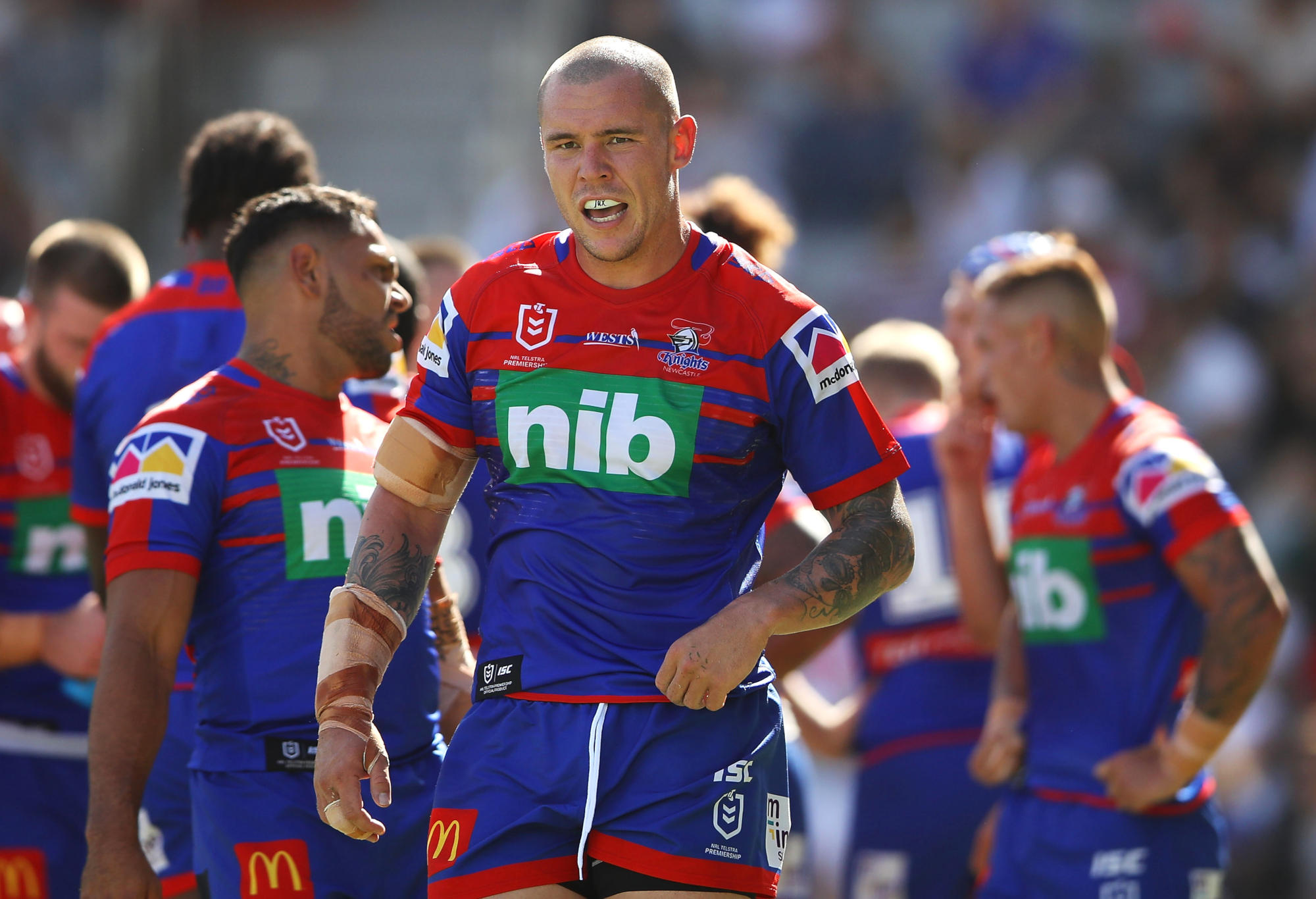 David Klemmer of the Newcastle Knights