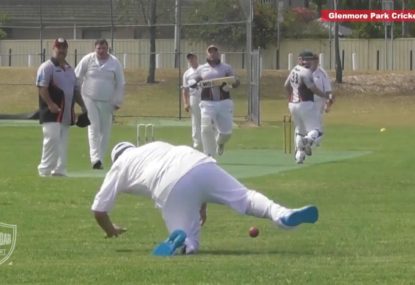 Bowler not surprised when long-on drops a sitter