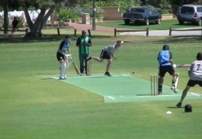 Local batsman channels inner AB de Villiers with absurd shot