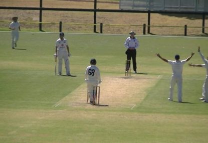 Out or not out? Epic one-handed catch denied by controversial umpires decision