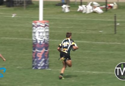 Pin-point 90-metre chip and chase try is a thing of beauty