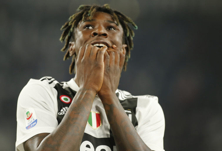 Juventus’ Moise Kean