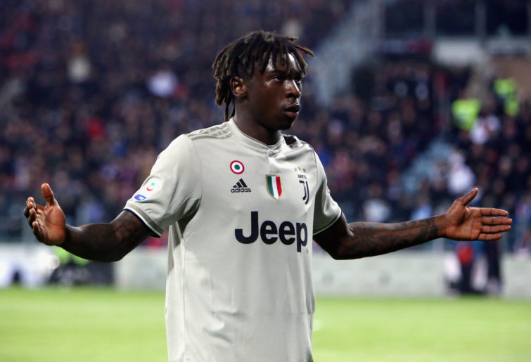 Juventus’ Moise Kean