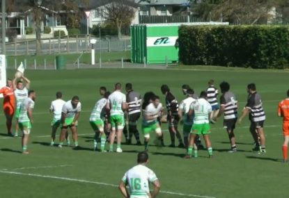 Perfectly executed long lineout move sets up a try