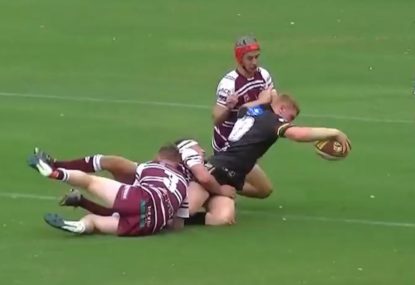 Rampaging prop stretches out for a well-earned meat pie