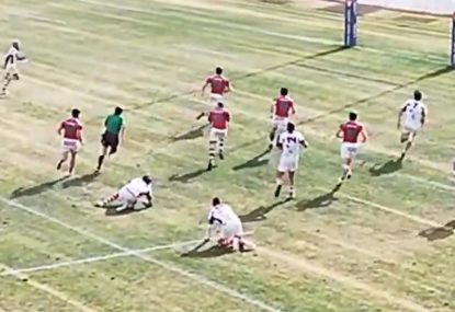 Silky-smooth long-range try is the ultimate punishment for pathetic defence
