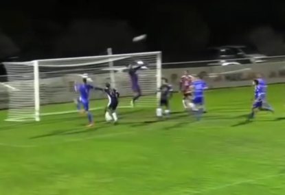 Beckham 2.0 scores one of the greatest free-kick ever from the corner