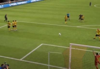 FIFA player slots miraculous outside-the-boot goal from impossible angle
