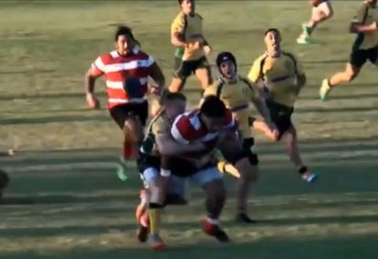 Grassroots rugby side play like pros in astounding end-to-end try