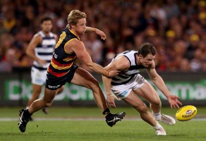 Geelong Cats vs Adelaide Crows: AFL live scores, blog