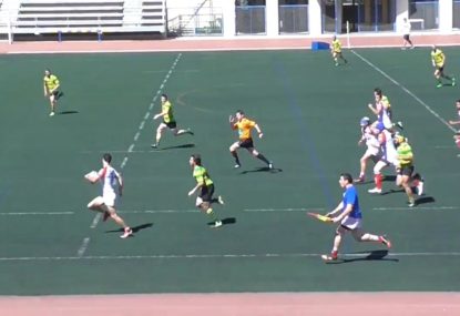 Winger can't be stopped, flies 70 metres for scintillating try