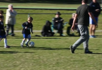 5-year-old shreds the field for cutest goal ever