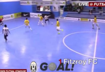 Futsal magician's goals of the season are something to behold