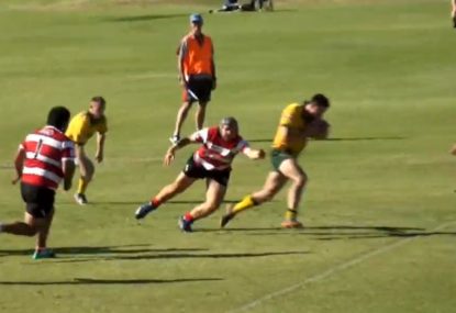 Big Boppa's playmaking fail gifts opposition centre runaway try