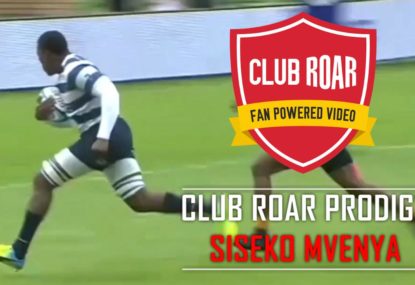 Siseko Mvenya is a young South African player bulldozing his way to the top