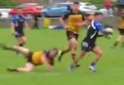 Blistering brothers leaves defenders in their wake to score dream family try