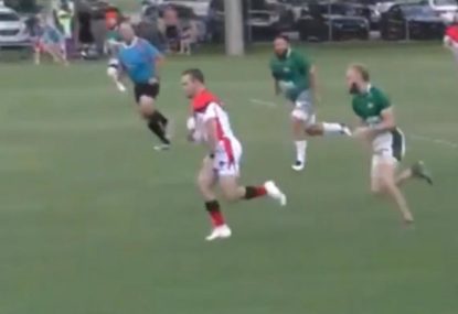 Speedy rugby player goes 60m for superb solo try