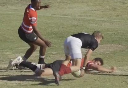 TRY OR NO TRY: Did the zippy scrumhalf fumble it at the death?