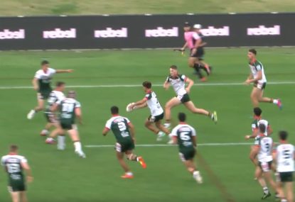 Junior team's sideline raid is straight out of Roosters playbook