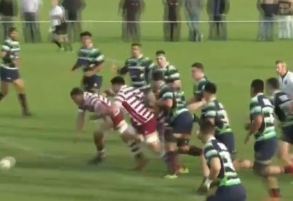Taradale RFC's fumbling and bumbling long-range try is MIND-BOGGLING