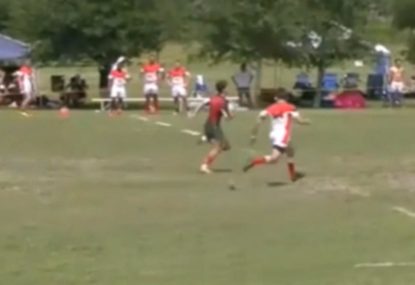 Fleet-footed star goes on a stepping rampage for incredible try