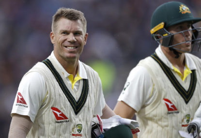 David Warner and Joe Burns should be the openers for the First Test