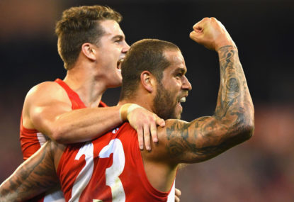 BUDDY DOES IT! All the action from Lance Franklin's record-breaking night