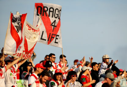 Zen and the art of being a St George Illawarra Dragons supporter