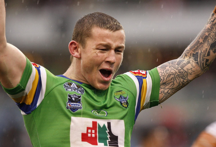 Todd Carney at the Raiders.