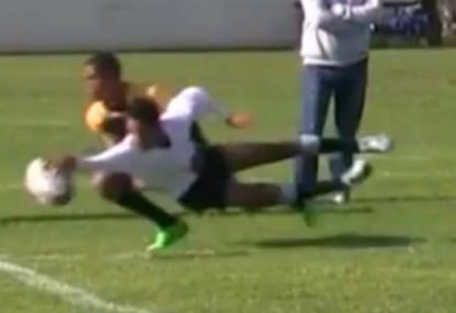 14-year-old winger channels his inner Superman in TIGHTEST of finishes