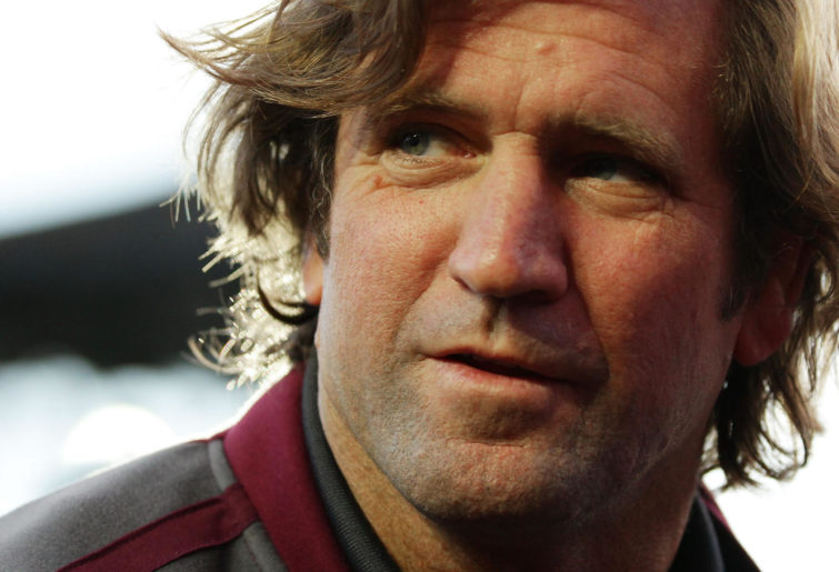 Manly Warringah Sea Eagles coach Des Hasler attends the 2011 NRL Grand Final Fan Day