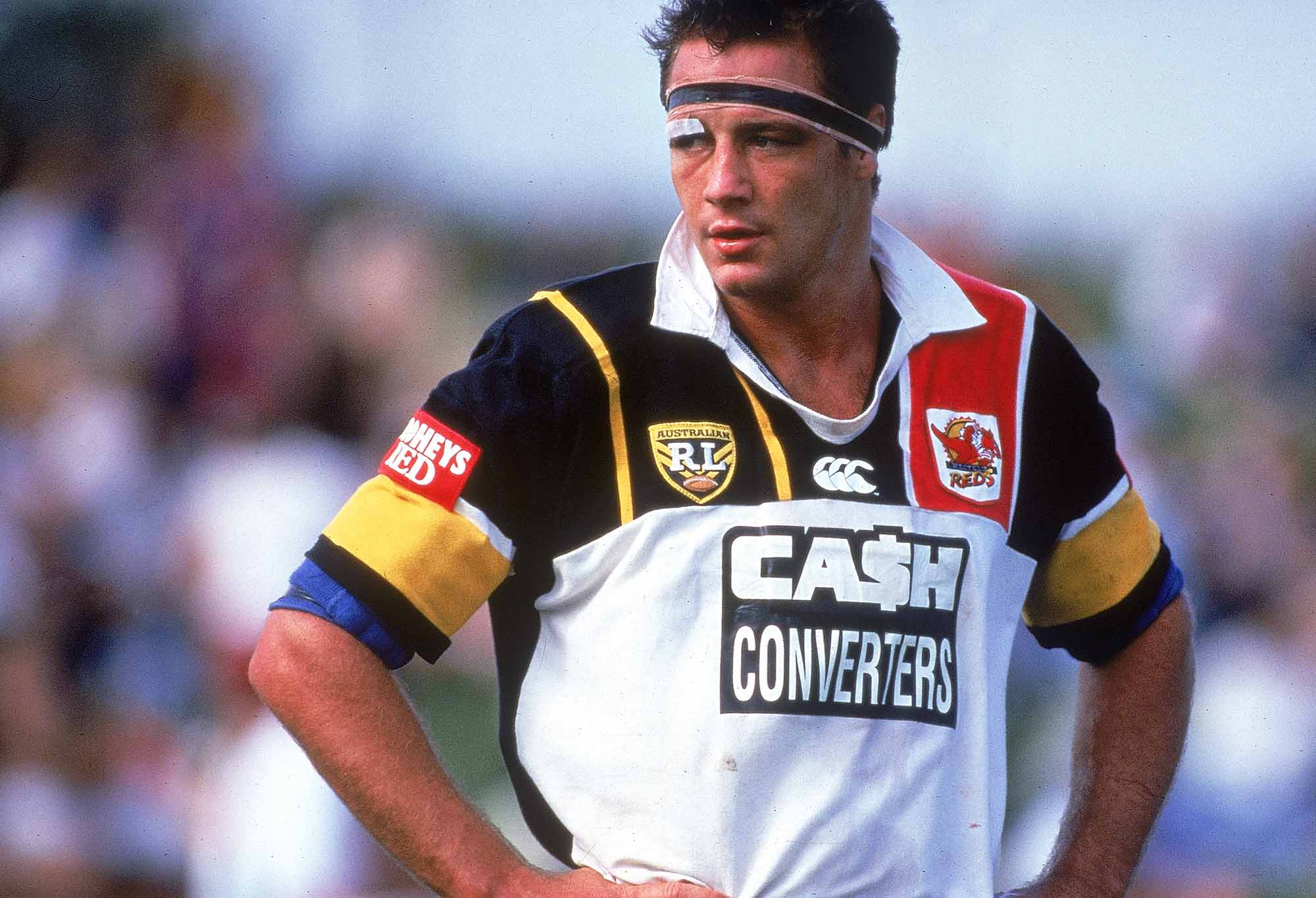 Mark Geyer during his time with the Western Reds