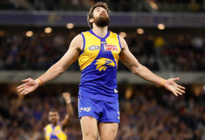 West Coast Eagles champion Josh Kennedy enchanted fans with his joy of the game