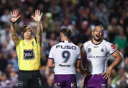 The pros and cons of the NRL's one-ref move